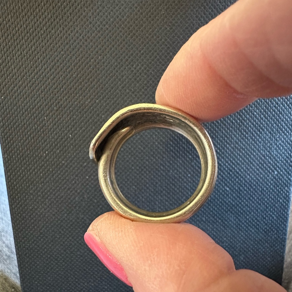 Floral Silver Ring - Picture 3 of 3